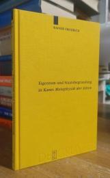 Eigentum und Staatsbegründung in Kants 'Metaphysik der Sitten' (Kantstudien-Ergänzungshefte, 146)