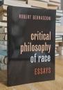 Critical Philosophy of Race: Essays