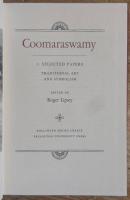 Coomaraswamy: SELECTED PAPERS 1-2