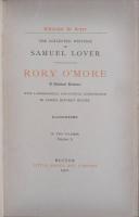 THE COLLECTED WRITINGS OF SAMUEL LOVER, De Luxe Edition. complete 10 volume set.