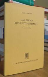 Das Elend des Historizismus