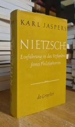 Nietzsche: Einfuehrung in Das Verstaendnis Seines Philosophierens