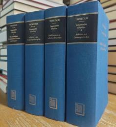 ERNST TROELTSCH GESAMMELTE SCHRIFTEN 1-4