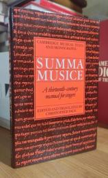 Summa Musice: A Thirteenth-Century Manual for Singers