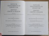 NOVUM TESTAMENTUM GRAECUM: EDITIO CRITICA MAIOR. DIE SYNOPTISCHEN EVANGELIEN, DAS MARKUSEVANGELIUM. 1-3