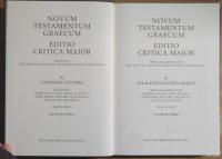NOVUM TESTAMENTUM GRAECUM: EDITIO CRITICA MAIOR. DIE KATHOLISCHEN BRIEFE. 1-2