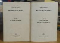 ADOLF HURWITZ MATHEMATISCHE WERKE. 1-2