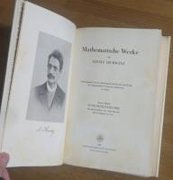 ADOLF HURWITZ MATHEMATISCHE WERKE. 1-2