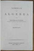 LEHRBUCH DER ALGEBRA. 1-3