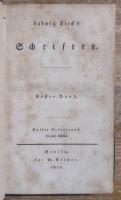 Ludwig Tieck's Schriften. Complete set of 28 volumes.