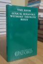 Lexical Semantics without Thematic Roles