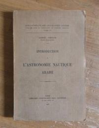 INTRODUCTION A L'ASTRONOMIE NAUTIQUE ARABE