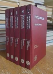 POSTCOLONIALISM: Critical concepts in literary and cultural studies. Complete set of 5 volumes.