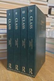 CLASS: Critical Concepts. Complete set of 4 volumes.
