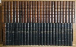 Oeuvres Complètes de H. de Balzac. Complete set of 50 volumes.
