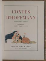 CONTES D'HOFFMANN. ILLUSTRATIONS DE MARIO LABOCCETTA.