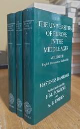 THE UNIVERSITIES OF EUROPE IN THE MIDDLE AGES. 1-3