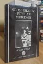 English Preaching in the Late Middle Ages