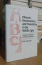 Rhetoric, Hermeneutics, and Translation in the Middle Ages: Academic Traditions and Vernacular Texts