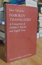 Nabokov Translated: A Comparison of Nabokov's Russian and English Prose