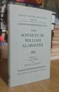 THE SONNETS OF William Alabaster