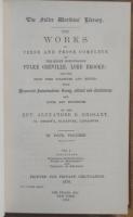 THE WORKS IN VERSE AND PROSE COMPLETE OF THE RIGHT HONOURABLE FULKE GREVILLE, LORD BROOKE. 1-4