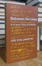 Between the Lines: Yeats's Poetry in the Making