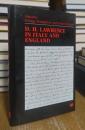 D. H. Lawrence in Italy and England