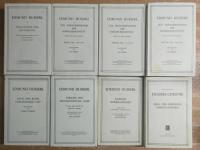 HUSSERLIANA: EDMUND HUSSERL GESAMMELTE WERKE 1-18 + DOKUMENTE 1. 20 Books.