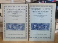 DIOGENIS LAERTII: VITAE PHILOSOPHORVM. OXFORD CLASSICAL TEXTS. 1-2
