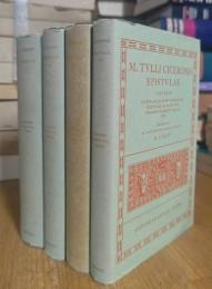 M. Tulli Ciceronis Epistulae. OXFORD CLASSICAL TEXTS. 1-3(4Books)