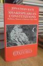 Shakespearean Constitutions: Politics, Theater, Criticism 1730-1830