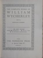 THE COMPLETE WORKS OF WILLIAM WYCHERLEY. Complete 4 volume set.