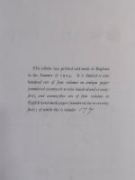 THE COMPLETE WORKS OF WILLIAM WYCHERLEY. Complete 4 volume set.