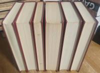 THE CONTINUATIONS OF THE OLD FRENCH PERCEVAL OF CHRETIEN DE TROYES. Complete 5 volume set in 6 books.