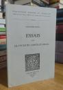 ALEXANDRE MICHA: ESSAIS SUR LE CYCLE DU LANCELOT-GRAAL