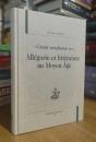 "Grant senefiance a": Allegorie et litterature au Moyen Age