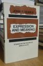 Expression and Meaning: Studies in the Theory of Speech Acts