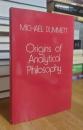 Origins of Analytical Philosophy