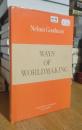 Ways of worldmaking (Harvester studies in philosophy)