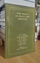 New Essays on Plato and Aristotle