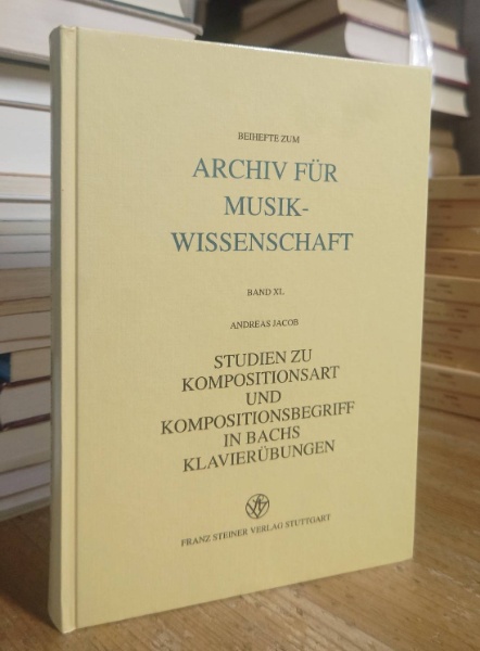 Studien zu Kompositionsart und Kompositionsbegriff in Bachs