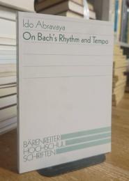 On Bach's Rhythm and Tempo