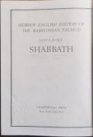 HEBREW-ENGLISH EDITION OF THE BABYLONIAN TALMUD. 27 volumes
