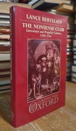 The Nonsense Club: Literature and Popular Culture, 1749-1764