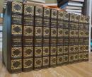 The Novels of Tobias Smollett, Large Paper Edition. Complete set of 11 volumes.