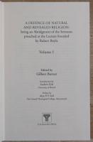 A DEFENCE OF NATURAL AND REVEALED RELIGION: being an Abridgment of the Sermons preached at the Lecture founded by Robert Boyle. complete set of 4 volumes.