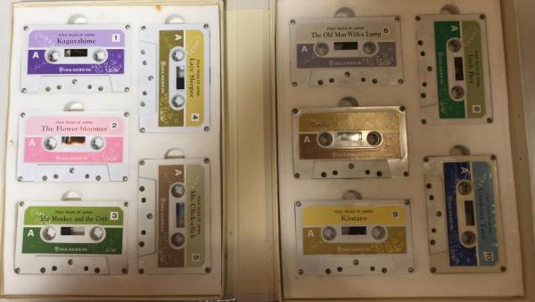セシル日本昔ばなし 全10巻＋和訳 カセットテープ付 / 古本、中古本 