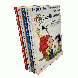 Le Grand livre des questions et réponses de Charlie Brown 4巻セット