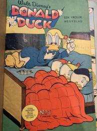 Walt Disney's Donald Duck - ディスニーコミック ドナルドダック合本（オランダ語）1956年発行 Vol.1~52（内Vol.40/Vol.49 2号分欠)